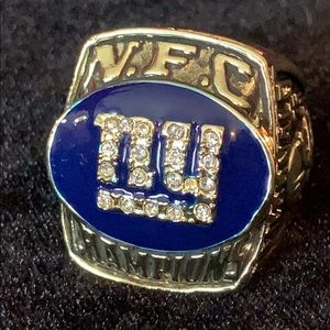 New York Giants NFC Championship Fan Ring Size 11